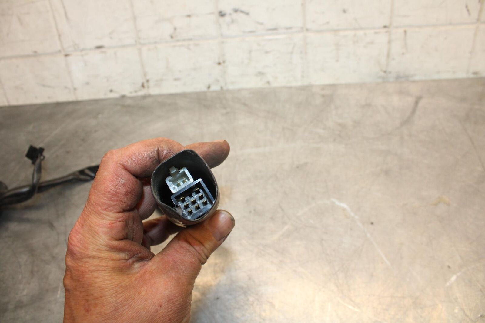 2015 Kawasaki Ninja 300 EX300B ABS LEFT CLIP ON HANDLE HORN SIGNALS SWITCH BB518