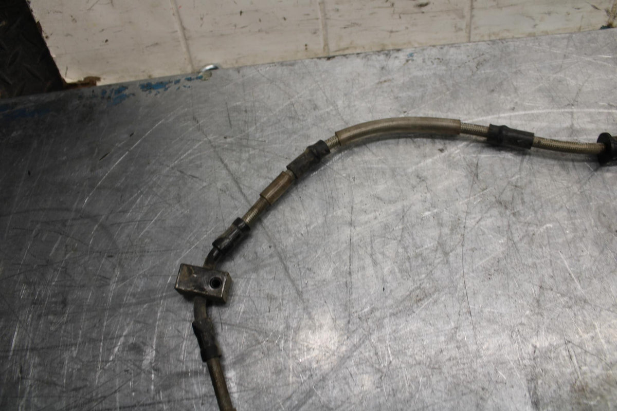 18 YAMAHA YZF R1  FRONT BRAKE CALIPER HOSES LINES BB473