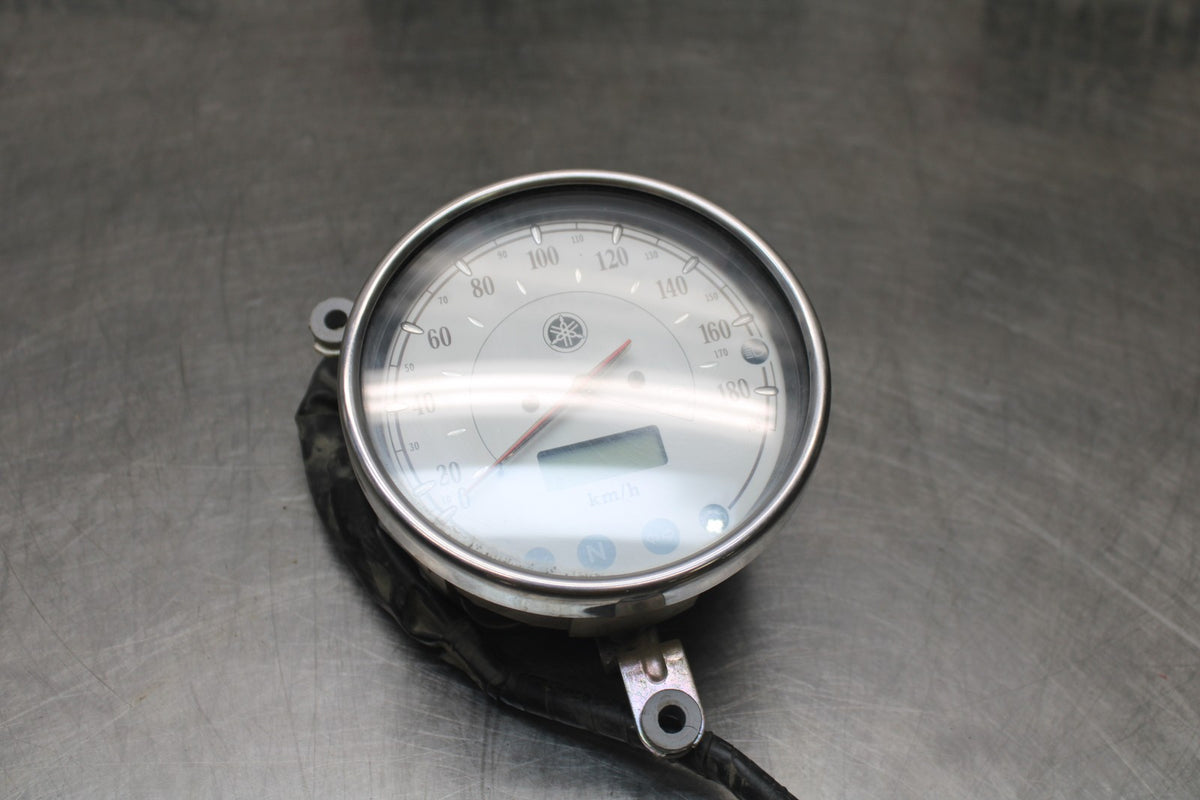 08 YAMAHA V STAR 1100 XVS1100AW CLASSIC GAUGES METER SPEEDO TACH BB916