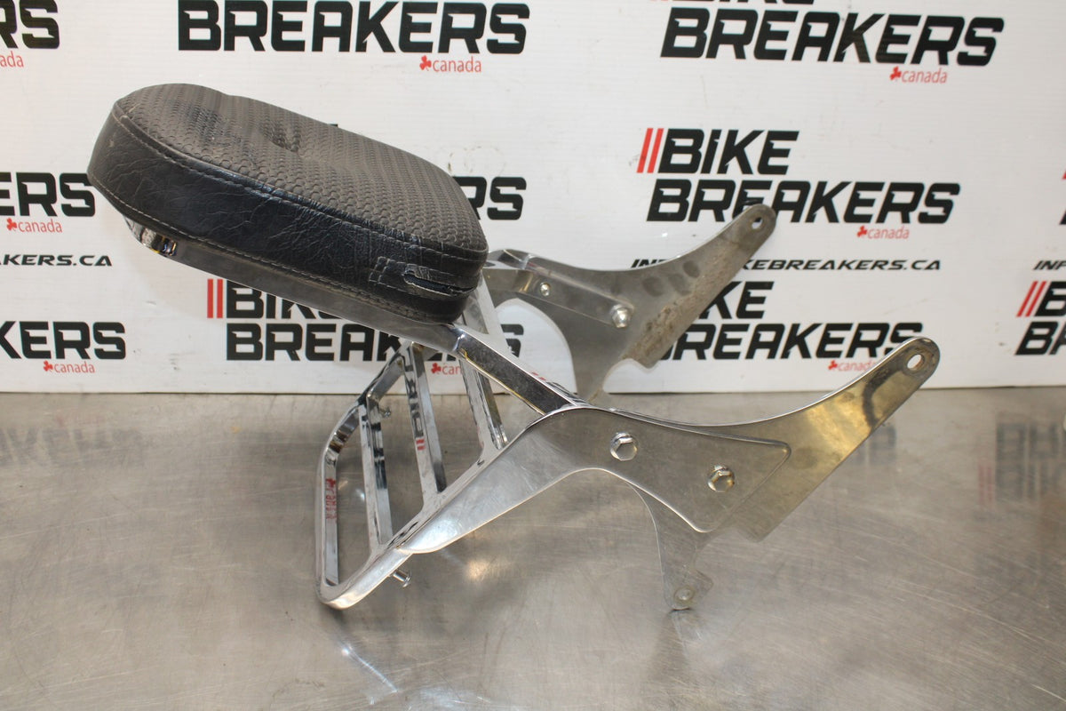 02 KAWASAKI VULCAN 800 VN800B CLASSIC BACK REST SISSY BAR BB862
