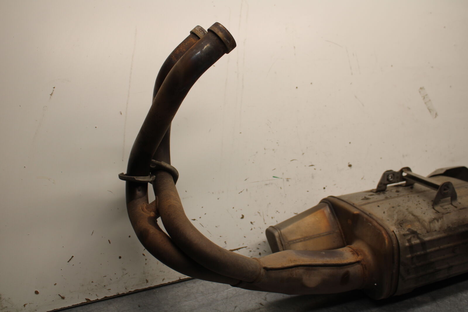 12-17 KAWASAKI ER-6N Z650 FULL EXHAUST SYSTEM HEADERS PIPE MUFFLER BB709