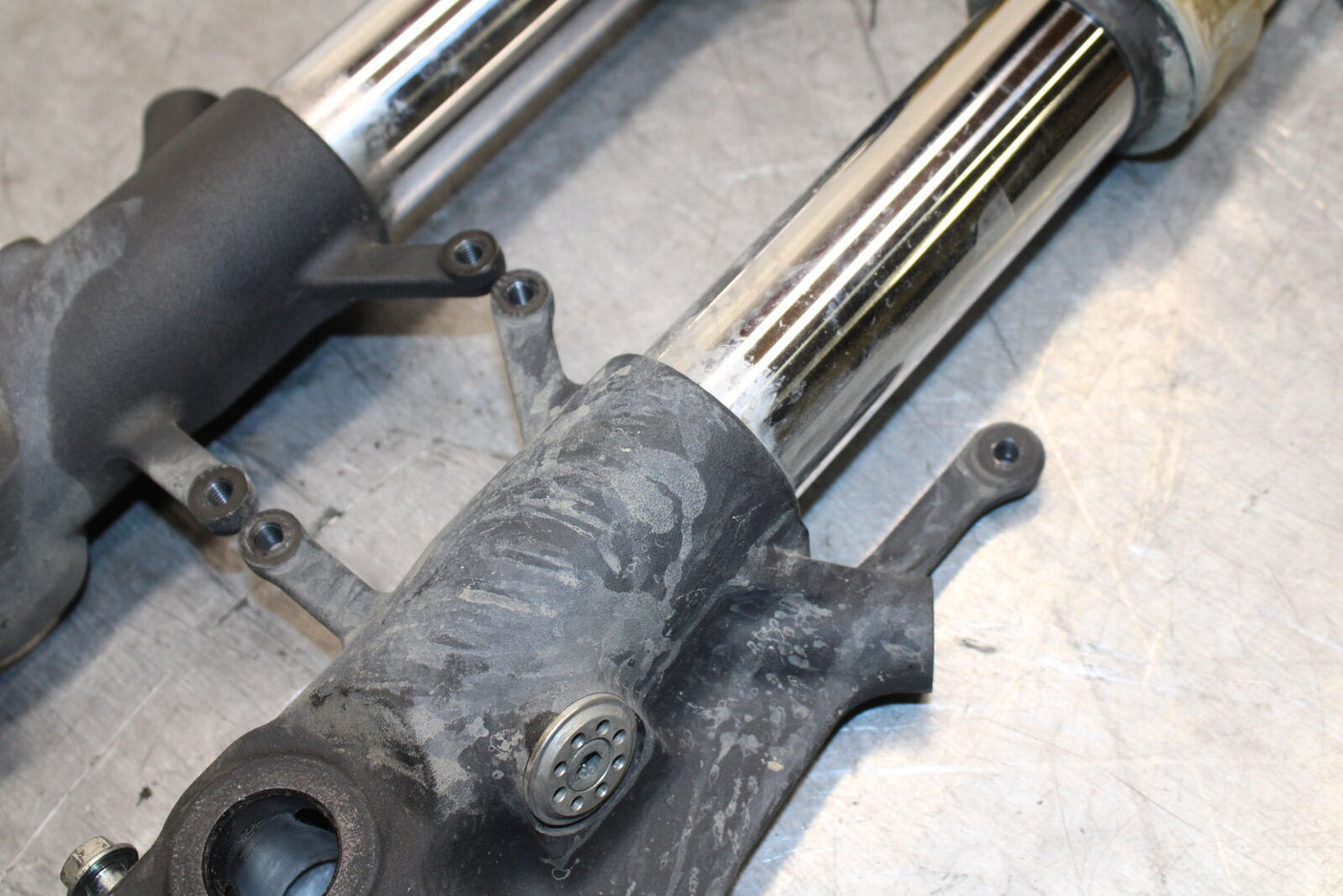 11-24 SUZUKI GSXR750 FRONT FORKS SHOCK SUSPENSION SET PAIR BB714