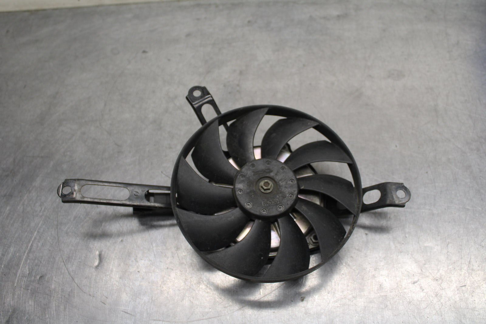 09 HONDA CBR600RR ENGINE RADIATOR COOLING FAN BB760