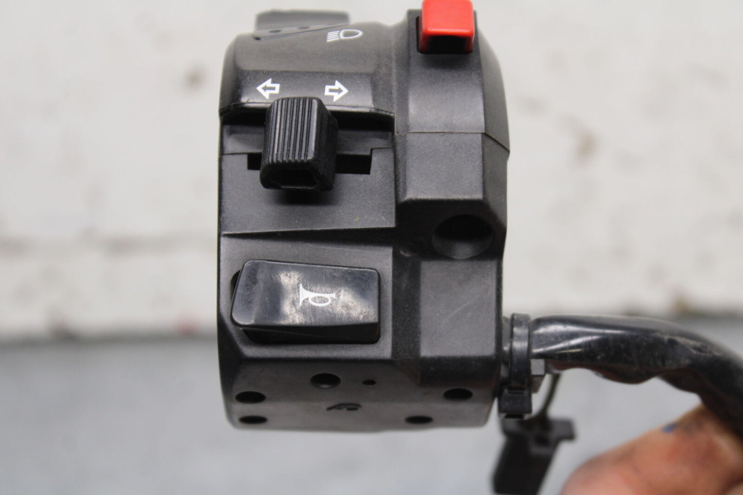 06-07 SUZUKI GSXR 600 LEFT CLIP ON HANDLE HORN SIGNALS SWITCH SWITCHES BB737
