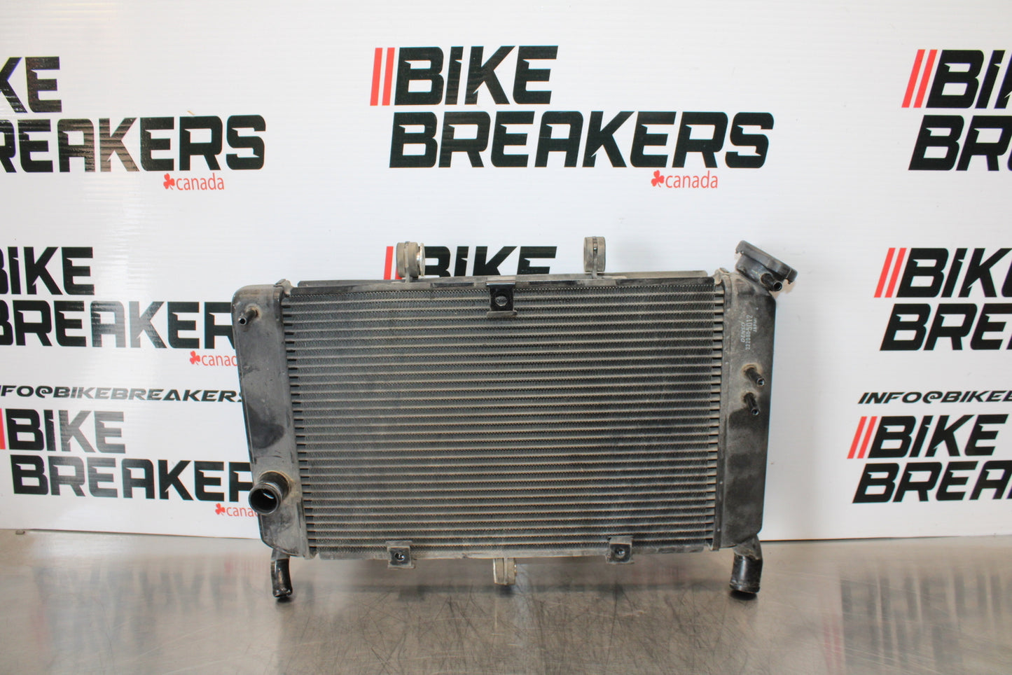 09-15 YAMAHA FZ6R ENGINE RADIATOR MOTOR COOLER COOLING RADIATER BB161