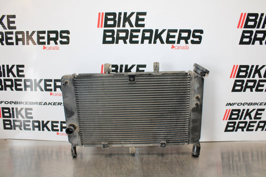 09-15 YAMAHA FZ6R ENGINE RADIATOR MOTOR COOLER COOLING RADIATER BB161