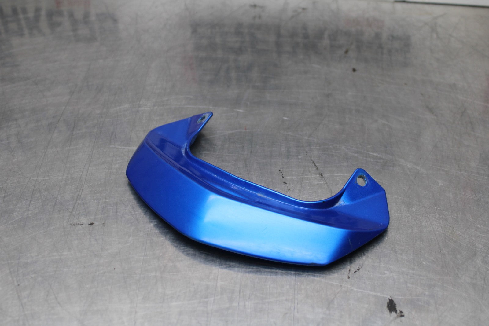 09-10 KAWASAKI ER-6N CENTER REAR BACK TAIL FAIRING COVER TRIM COWL BB205