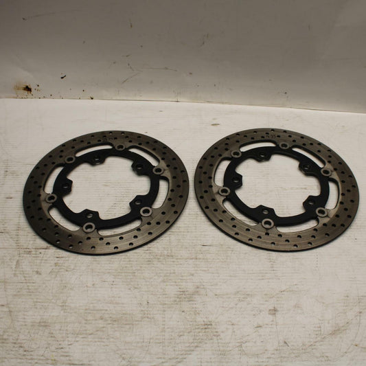 03-11 SUZUKI SV650A FRONT LEFT RIGHT BRAKE ROTORS DISCS BB290