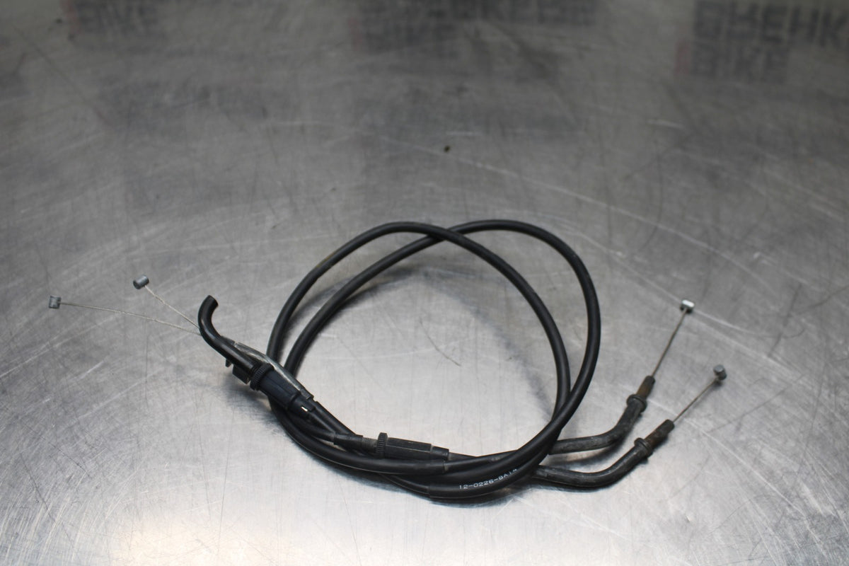 08 KAWASAKI NINJA 650 EX650 THROTTLE CABLES LINES BB797