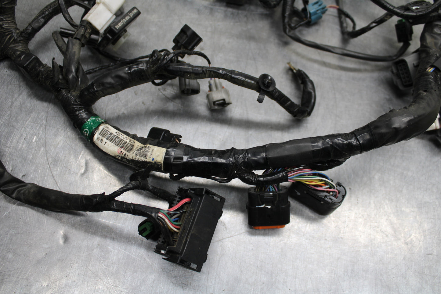 12-17 KAWASAKI NINJA 650 MAIN ENGINE WIRING HARNESS MOTOR WIRE LOOM BB129