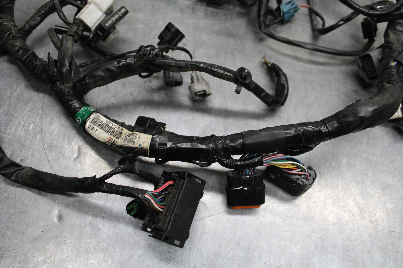 12-17 KAWASAKI NINJA 650 MAIN ENGINE WIRING HARNESS MOTOR WIRE LOOM BB129