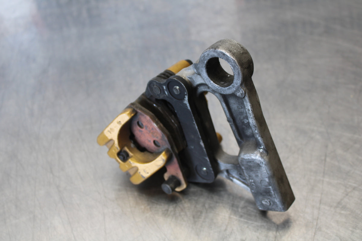 03-06 KAWASAKI Z1000 REAR BACK BRAKE CALIPER W MOUNT BRACKET BB164