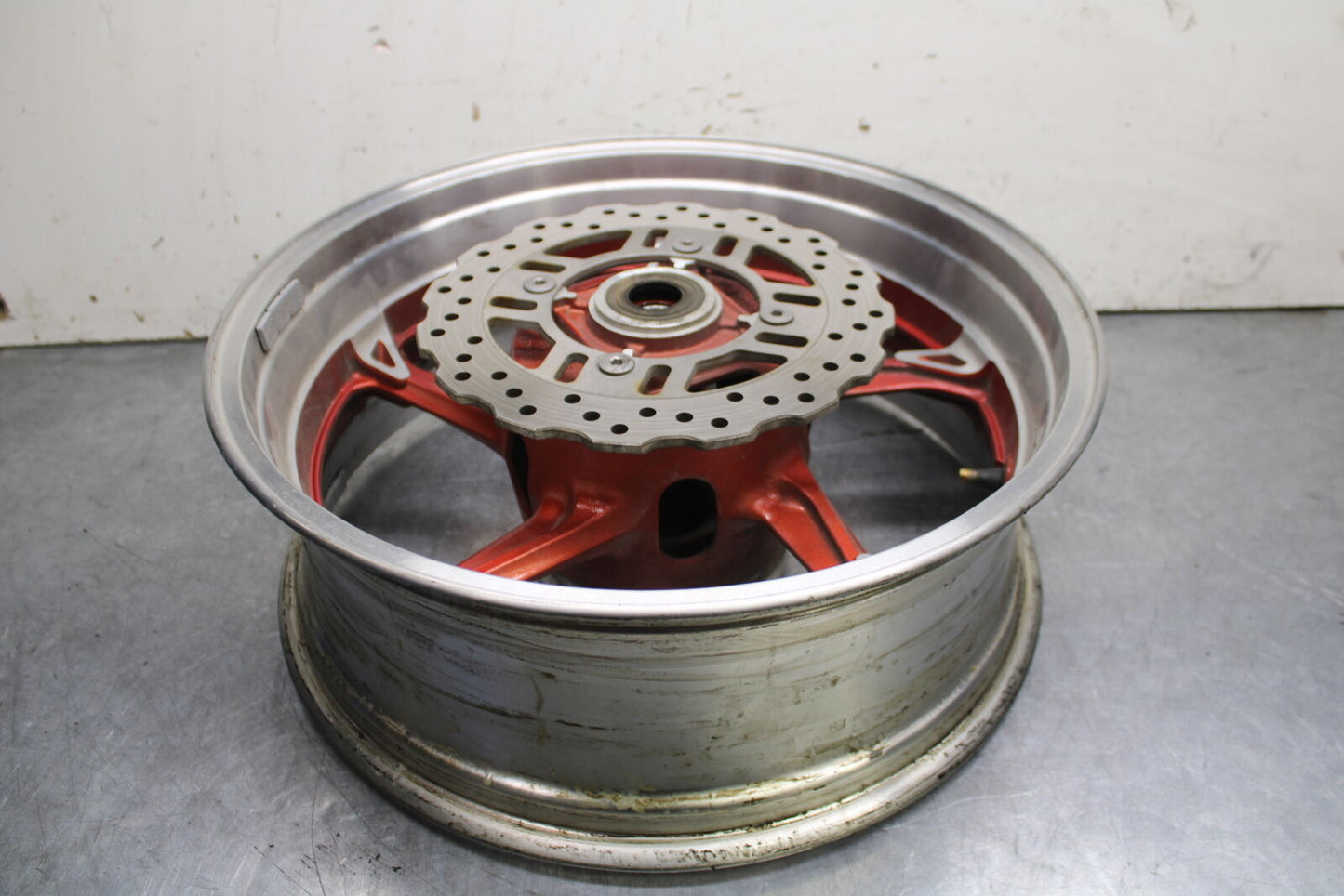 12-13 KAWASAKI Z1000 REAR WHEEL BACK RIM BB743