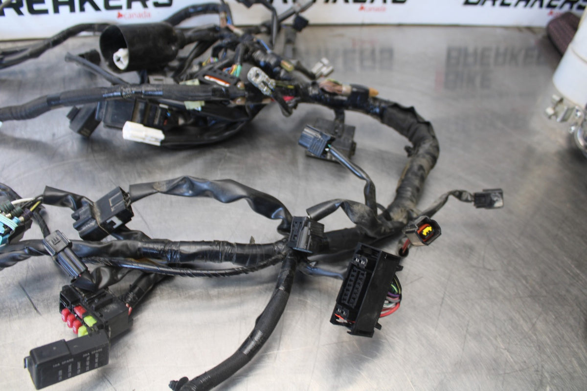 24-25 KAWASAKI NINJA 500 ABS MAIN ENGINE WIRING HARNESS WIRE LOOM BB899