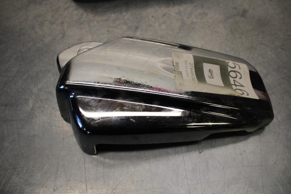 07-08 YAMAHA V STAR 1100 CHROME ENGINE MOTOR TIMING CHAIN COVER BB71