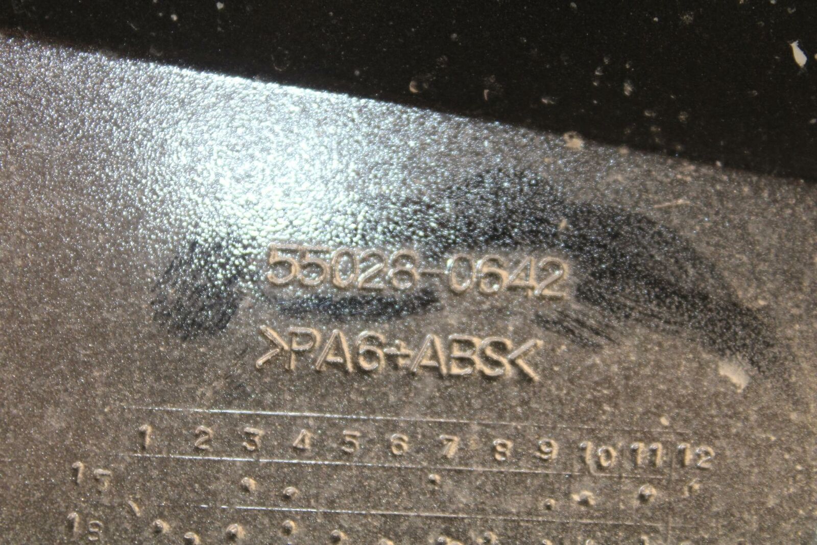 18-22 KAWASAKI NINJA 400 EX400 ABS RIGHT LOWER BOTTOM BELLY SIDE FAIRING BB416