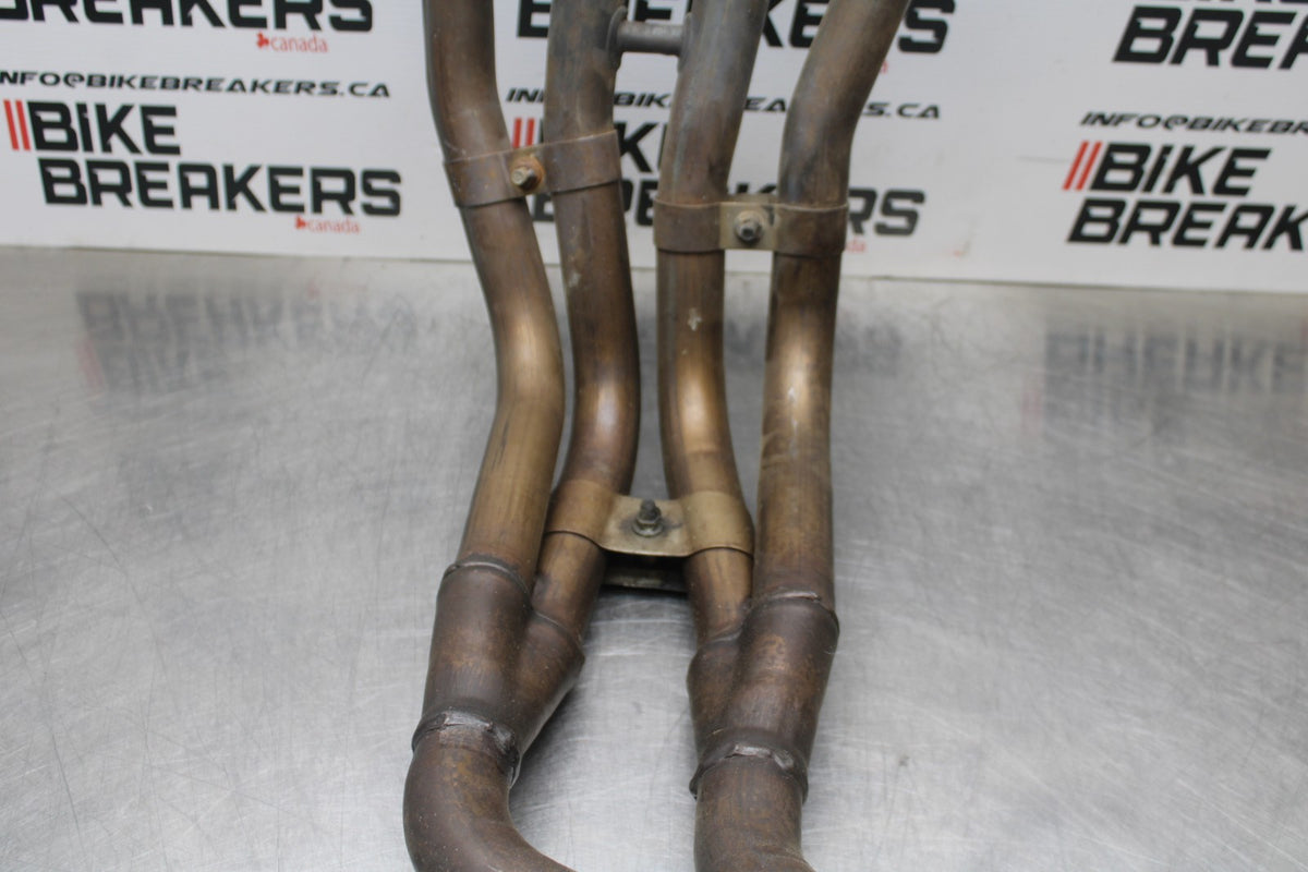 01-03 SUZUKI GSXR600 EXHAUST HEADER PIPES MANIFOLD BB00