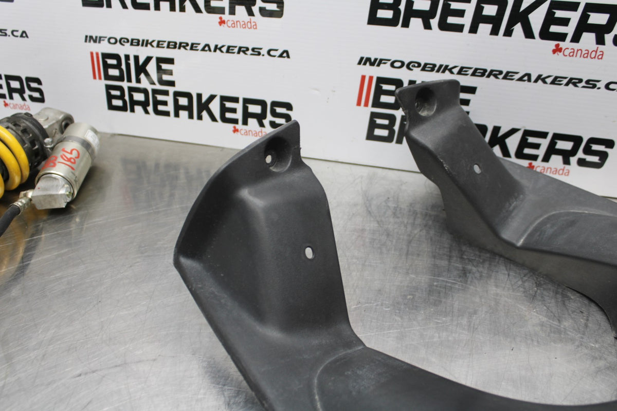 01-06 HONDA CBR600F4I RIGHT LEFT FRONT DUCT COVERS PANELS COWLS BB185