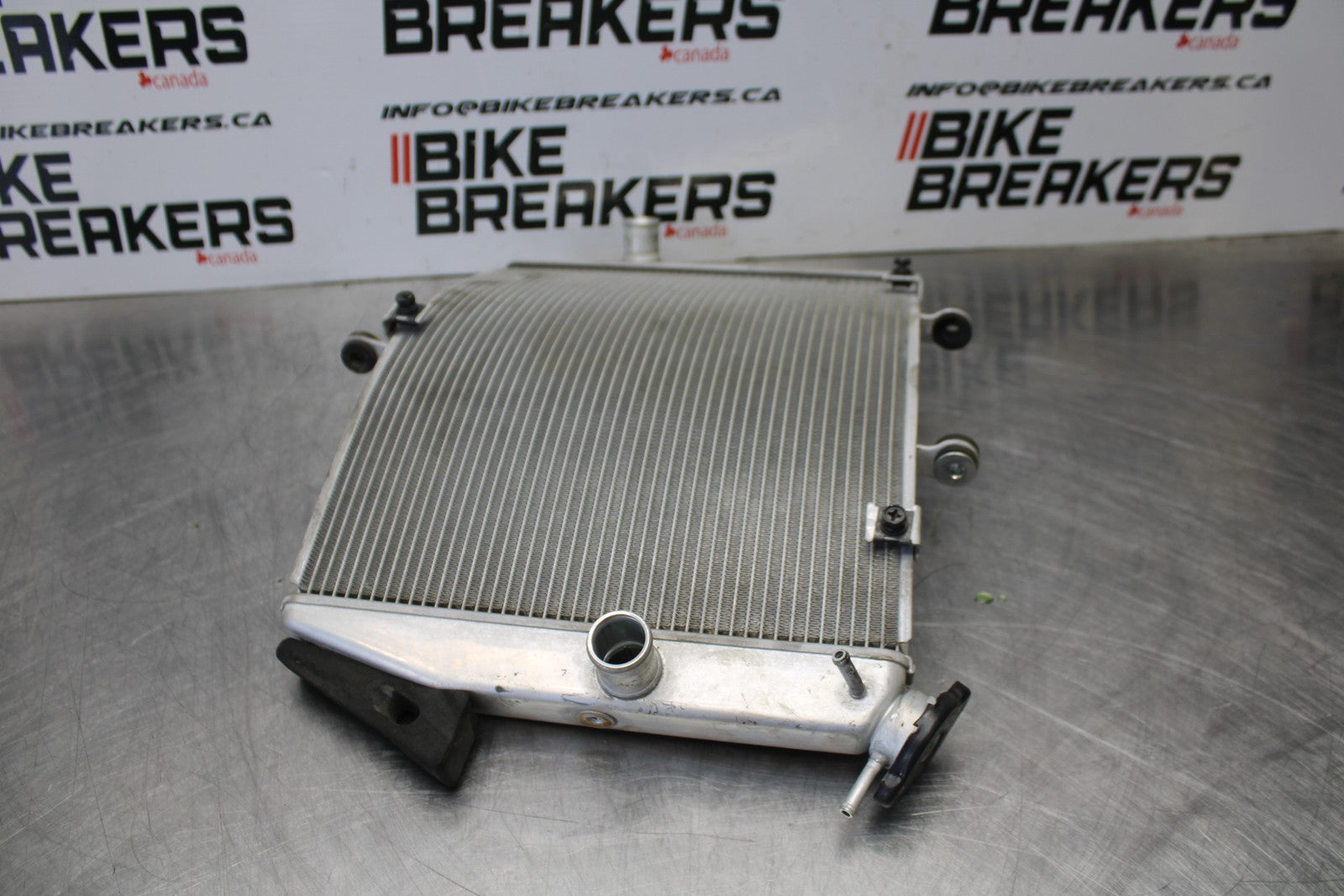 21-23 KAWASAKI NINJA ZX6R ENGINE RADIATOR MOTOR COOLER COOLING RADIATER BB179
