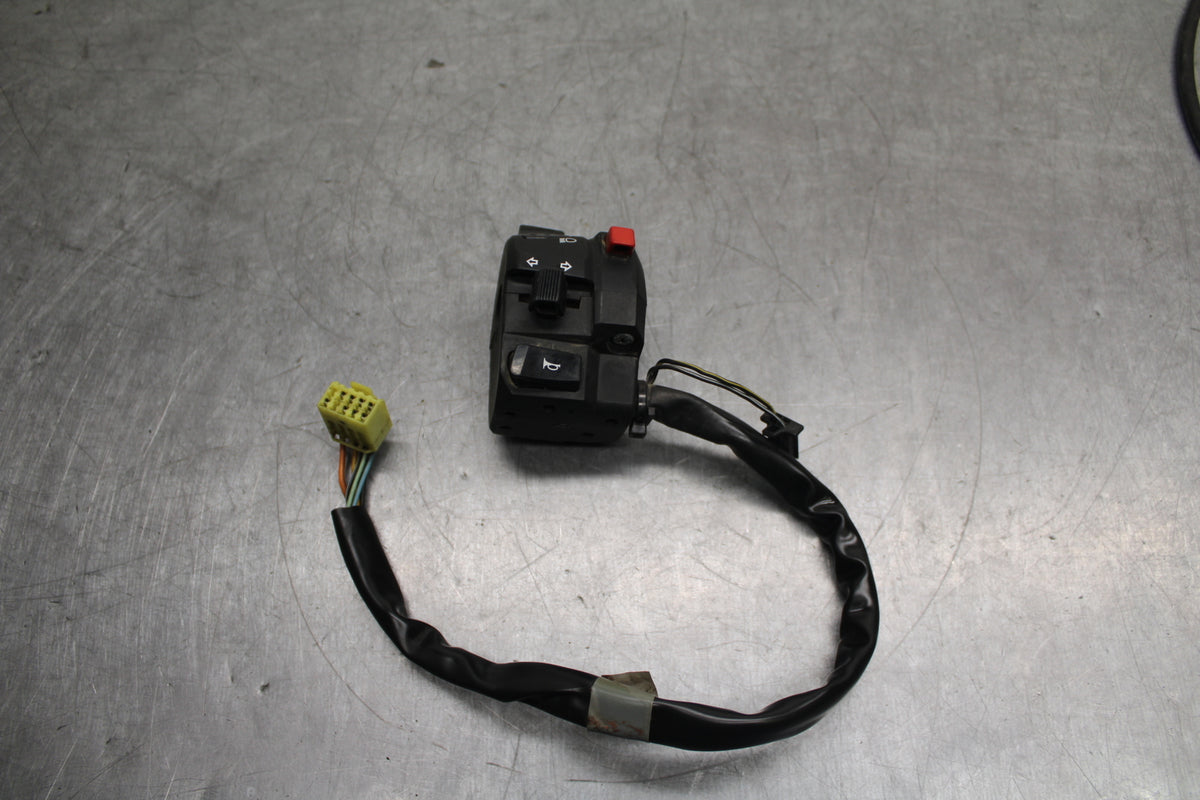 08-10 SUZUKI GSXR750 LEFT CLIP ON HANDLE HORN SIGNALS SWITCH SWITCHES BB113