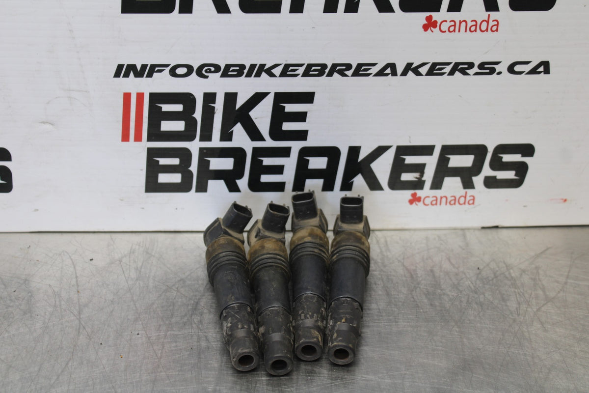 05-06 SUZUKI GSXR1000 IGNITION COILS COIL SPARK PLUG CAPS BB773
