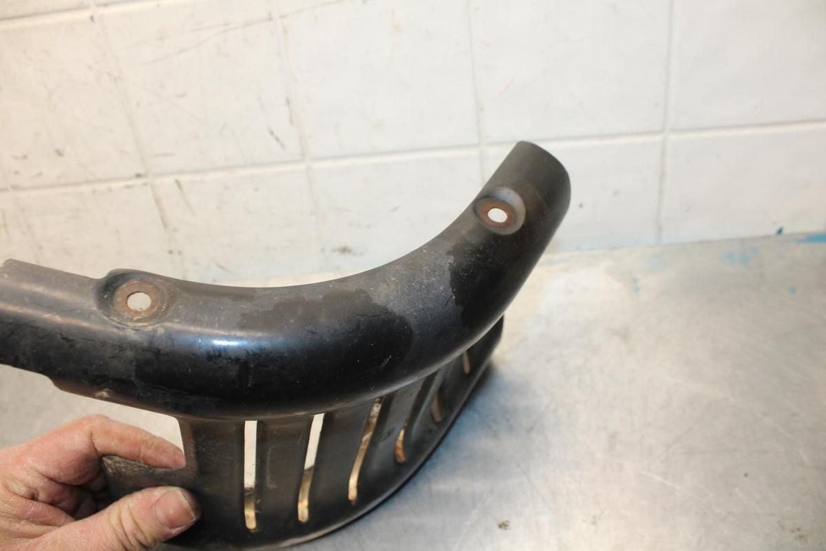 84-85 HONDA V65 SABRE  MUFFLER EXHAUST PIPE COVER HEAT SHIELD GUARD BB05