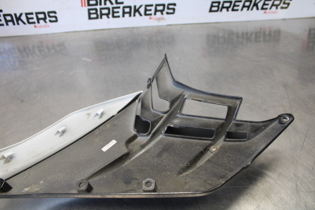 24 APRILIA TUONO V4 1100 FACTORY ABS RIGHT FRONT UPPER MID SIDE FAIRING BB887