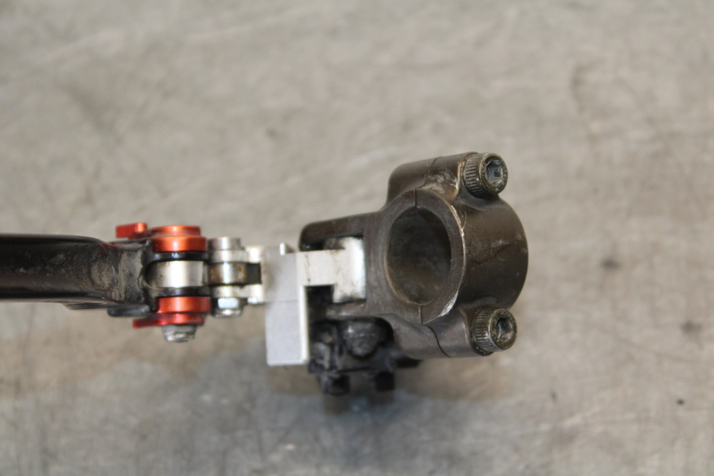 03-04 KAWASAKI NINJA ZX6RR CLUTCH PERCH MOUNT WITH CRG LEVER  BB684