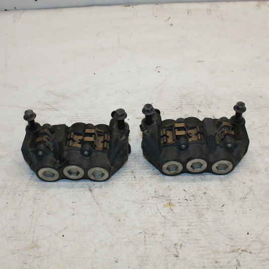 09-14 YAMAHA YZF R1 RIGHT LEFT FRONT BRAKE CALIPER SET PAIR CALIPERS BB286