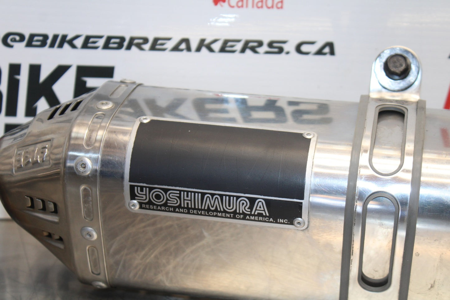 08-10 SUZUKI GSXR 600 YOSHIMURA EXHAUST PIPE MUFFLER SLIP ON CAN SILENCER BB202