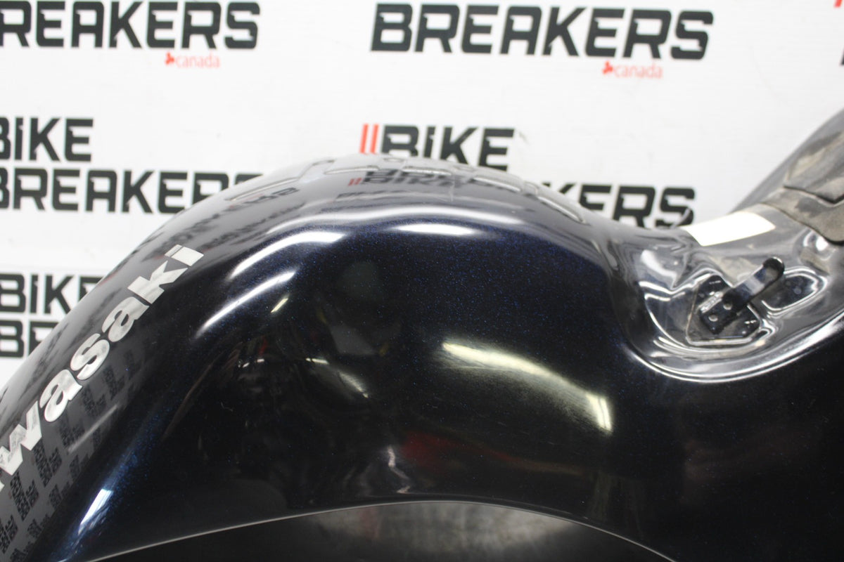 08-09 KAWASAKI NINJA ZX14R GAS TANK FUEL CELL PETROL RESERVOIR BB932