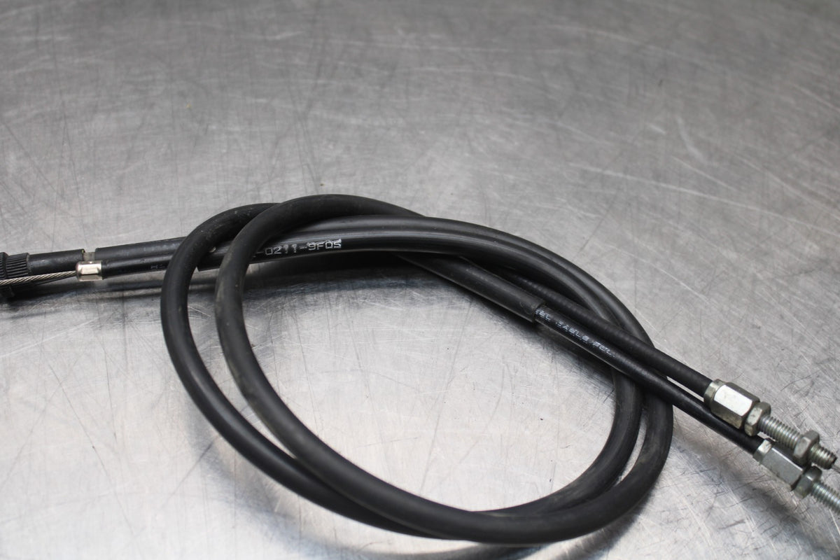 08-12 KAWASAKI NINJA 250R EX250J THROTTLE CABLES LINES BB784