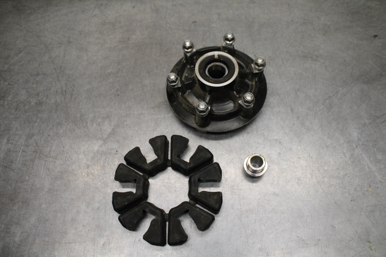 24 KAWASAKI NINJA 500 ABS REAR HUB SHOCK DAMPERS CUSH ABSORBERS BB730