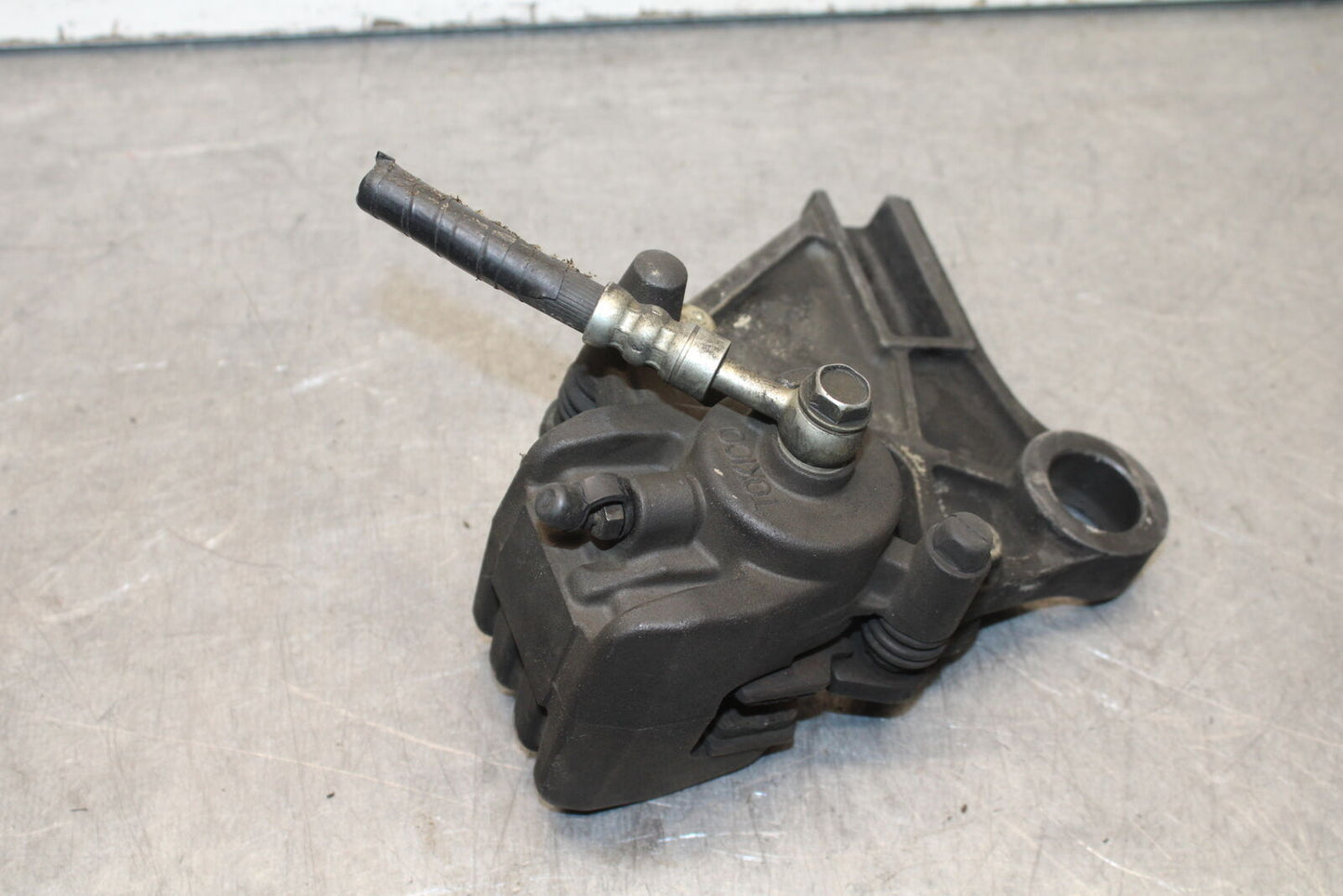 09-12 KAWASAKI NINJA ZX6R ZX600R REAR BACK BRAKE CALIPER W MOUNT BRACKET BB656