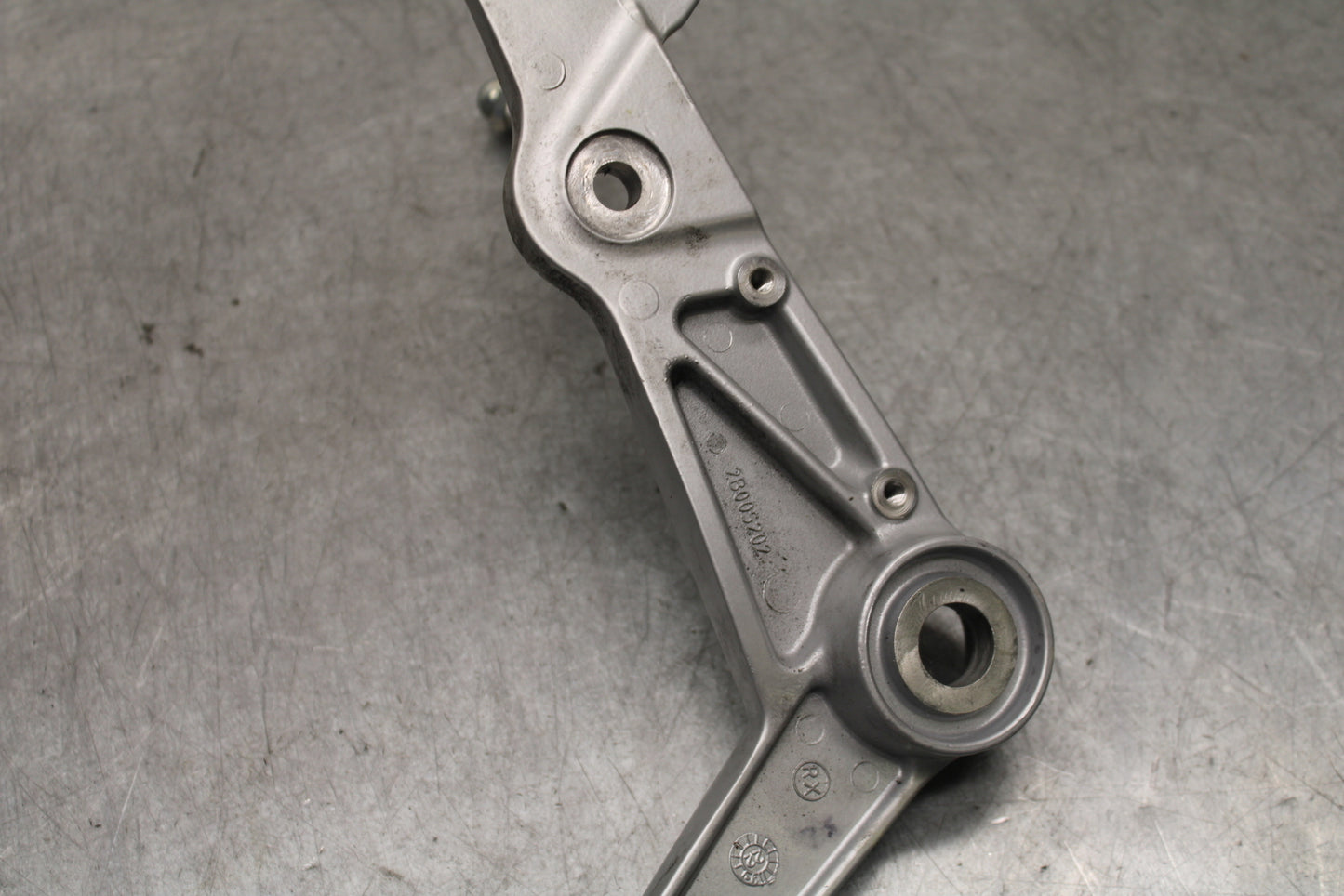 20-23 APRILIA RS660 LEFT REARSET REAR SET DRIVER FOOT PEG REST STOP  BB667