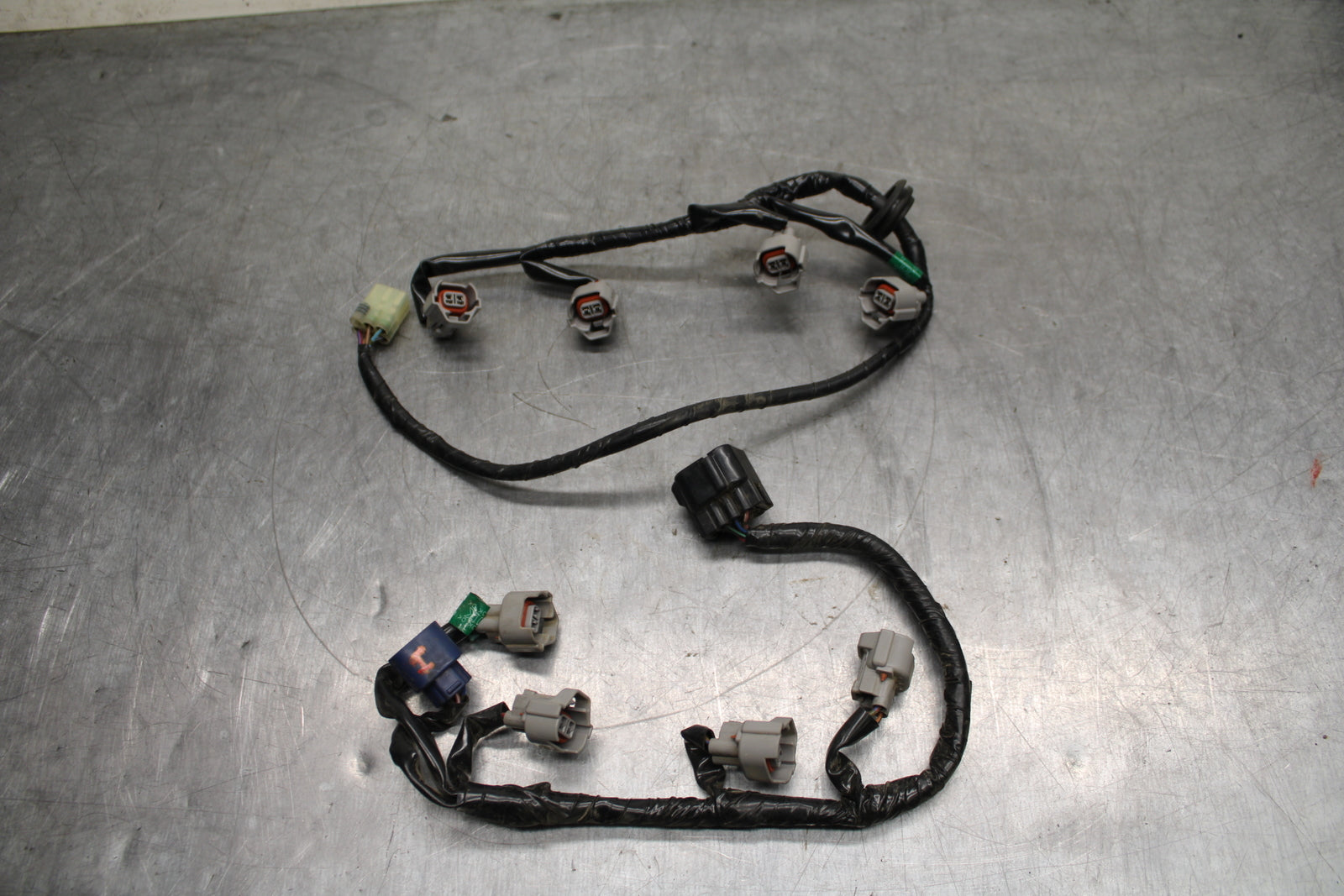 08-16 YAMAHA YZF R6 INJECTOR WIRING HARNESS WIRE LOOM SET BB127