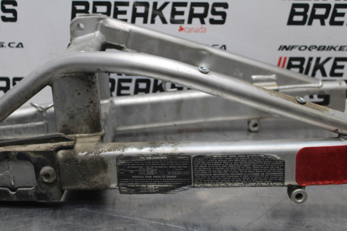 08 KAWASAKI NINJA 650 EX650 REAR SWINGARM BACK SUSPENSION SWING ARM BB797
