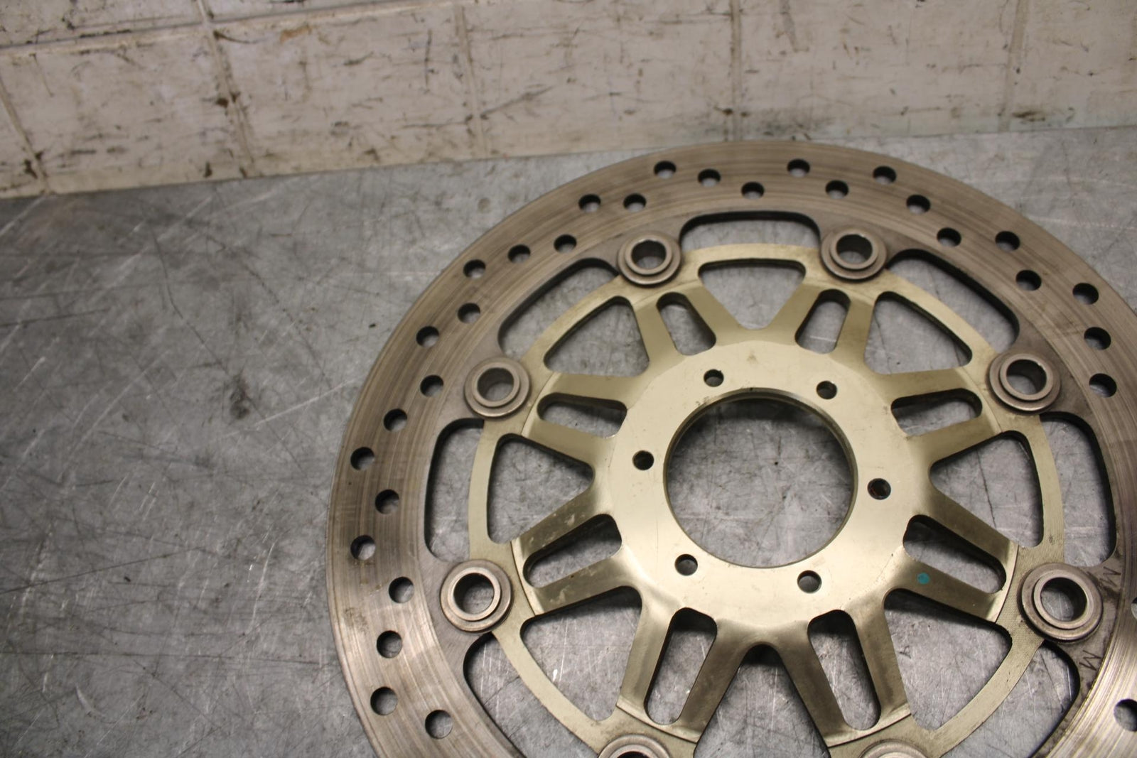 1999 Honda Super Hawk 1000 VTR1000F FRONT BRAKE DISC ROTOR BB51