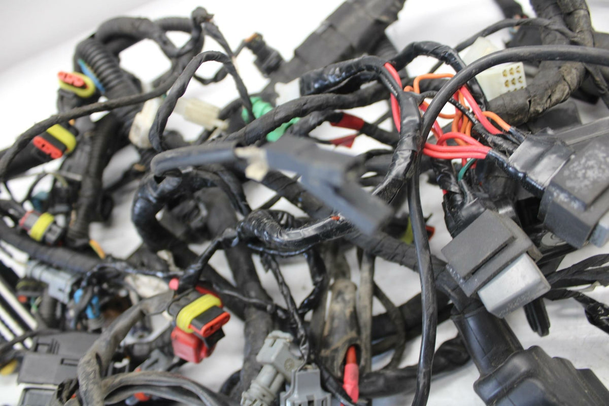 10-11 APRILIA RSV4 MAIN ENGINE WIRING HARNESS MOTOR WIRE LOOM BB268
