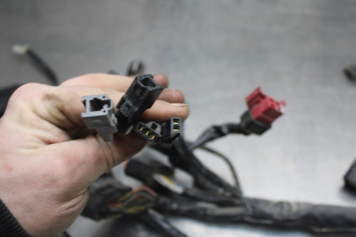 07-08 KAWASAKI NINJA ZX6R MAIN ENGINE WIRING HARNESS MOTOR WIRE LOOM BB855
