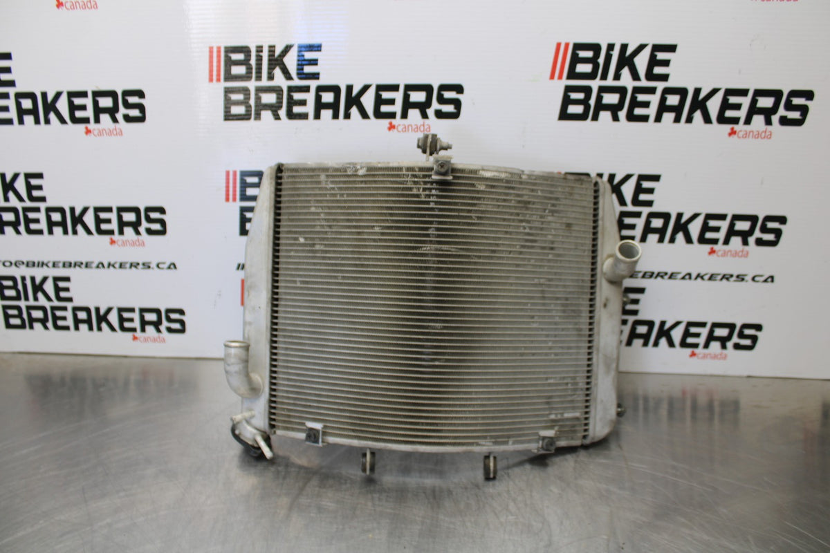 07-08 KAWASAKI NINJA ZX6R ENGINE RADIATOR MOTOR COOLER COOLING RADIATER BB175