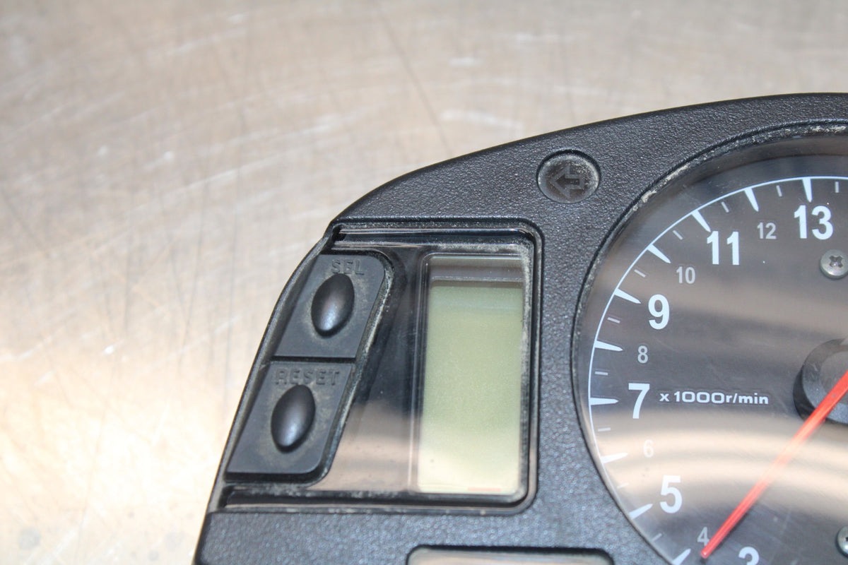 07-12 HONDA CBR600RR SPEEDO GAUGES DISPLAY CLUSTER SPEEDOMETER TACHOMETER BB812
