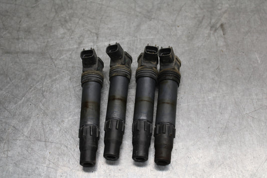 05-06 HONDA CBR600RR IGNITION COILS COIL SPARK PLUG CAPS BB727