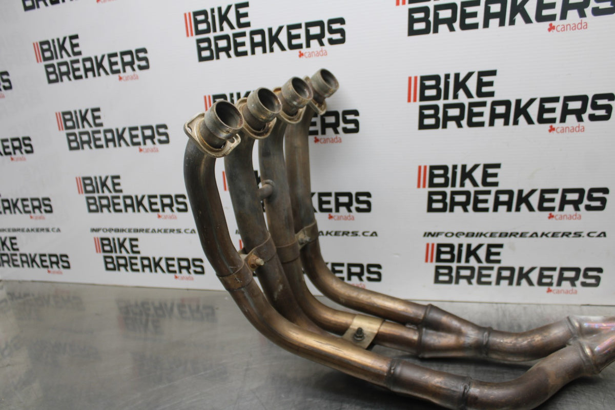01-03 SUZUKI GSXR600 EXHAUST HEADER PIPES MANIFOLD BB00