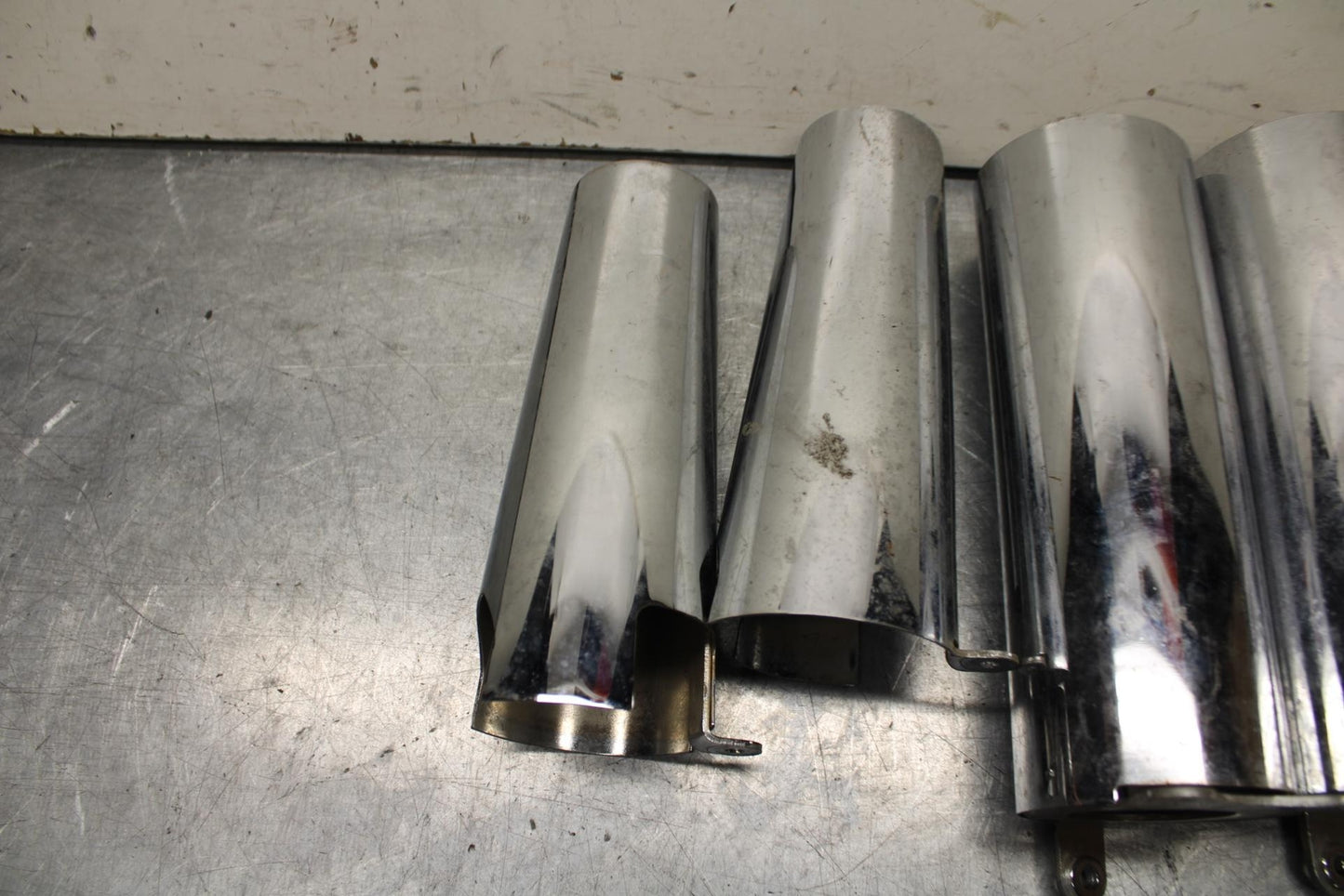 1996 Kawasaki Vulcan 800 VN800B Classic FRONT FORK  COVERS  GUARDS BB93