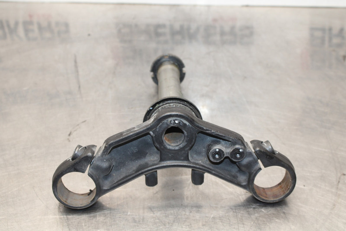 09 KAWASAKI NINJA 250R FRONT FORKS CLAMP LOWER TRIPLE TREE STEM BB824