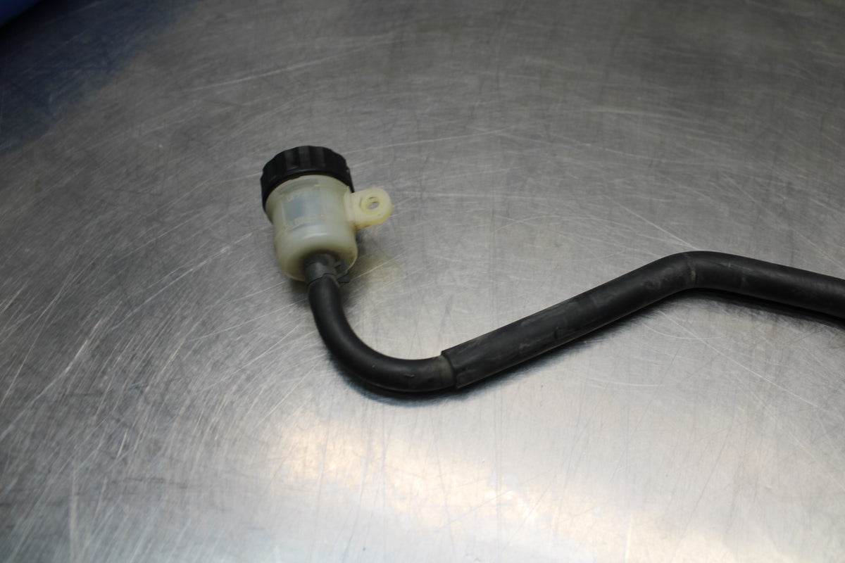 07-08 KAWASAKI NINJA ZX6R REAR BACK BRAKE MASTER CYLINDER W RESERVOIR BB855