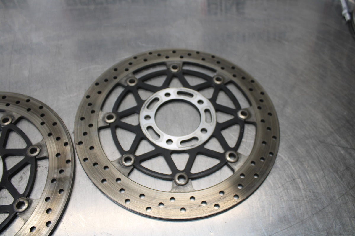 03-05 SUZUKI SV1000 FRONT LEFT RIGHT BRAKE ROTORS DISCS BB405