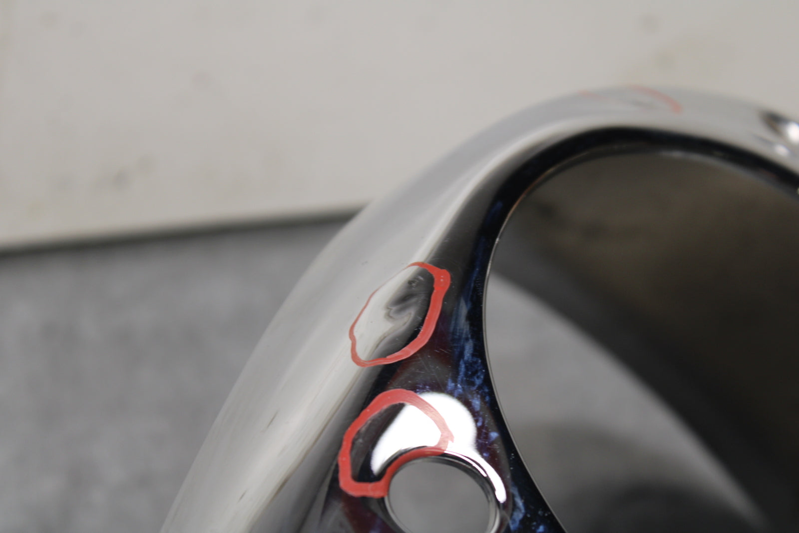 03-08 KAWASAKI VULCAN 1600 GAS TANK CAP COVER TRIM PANELCOWL FAIRING BB754