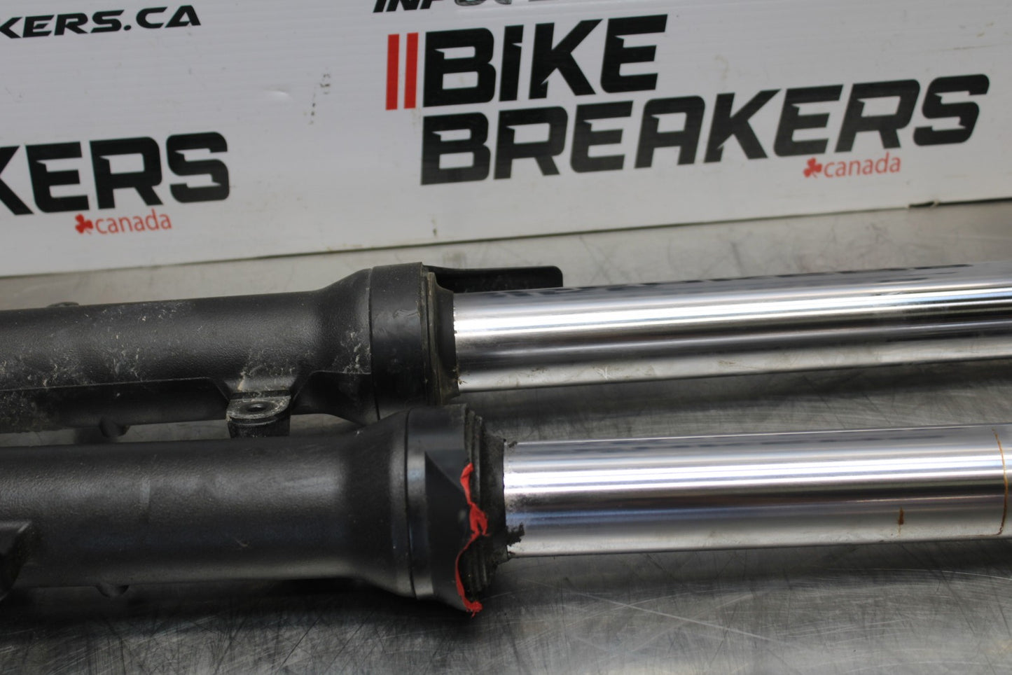 18-23 KAWASAKI NINJA 400 EX400 ABS FRONT FORKS SHOCK SUSPENSION SET PAIR BB177